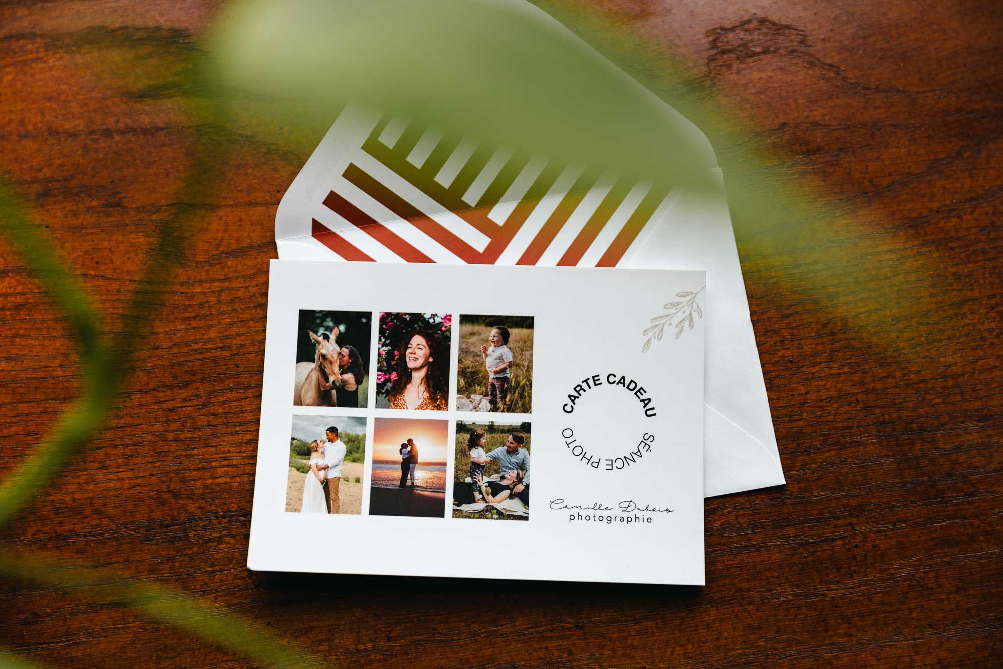 Carte Cadeau Camille Dubois Photographe