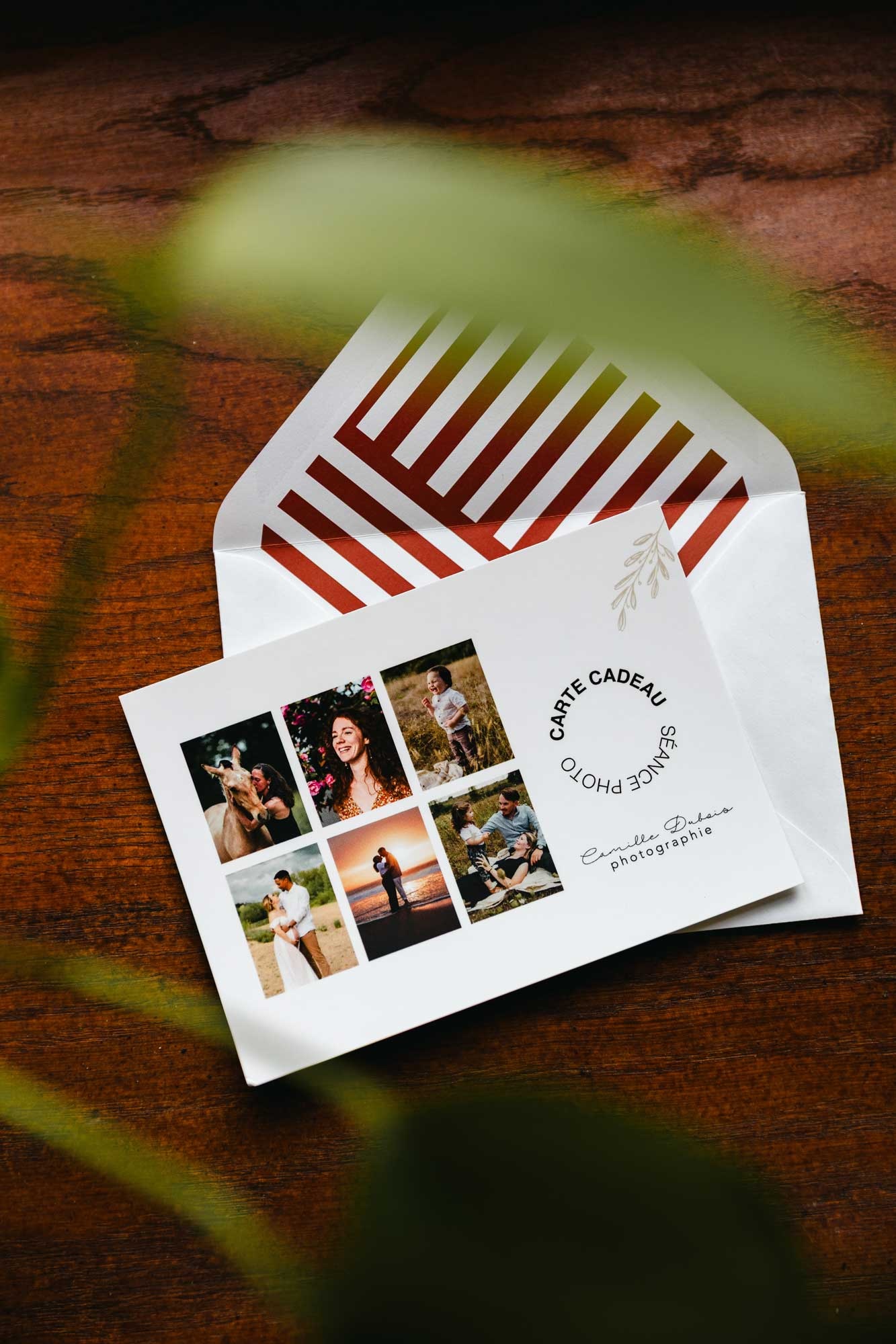Carte Cadeau Camille Dubois Photographe