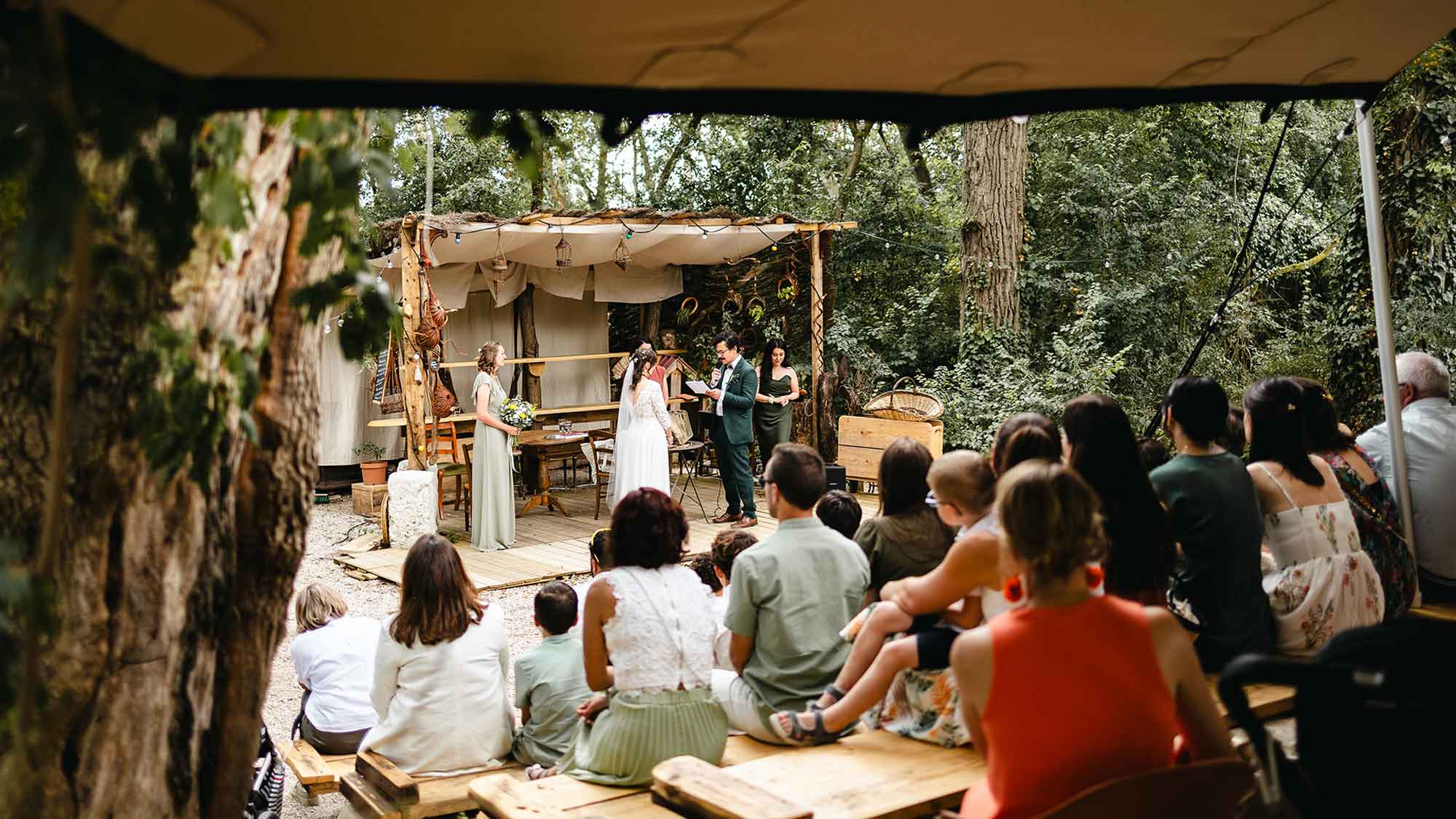 Photo cérémonie de mariage