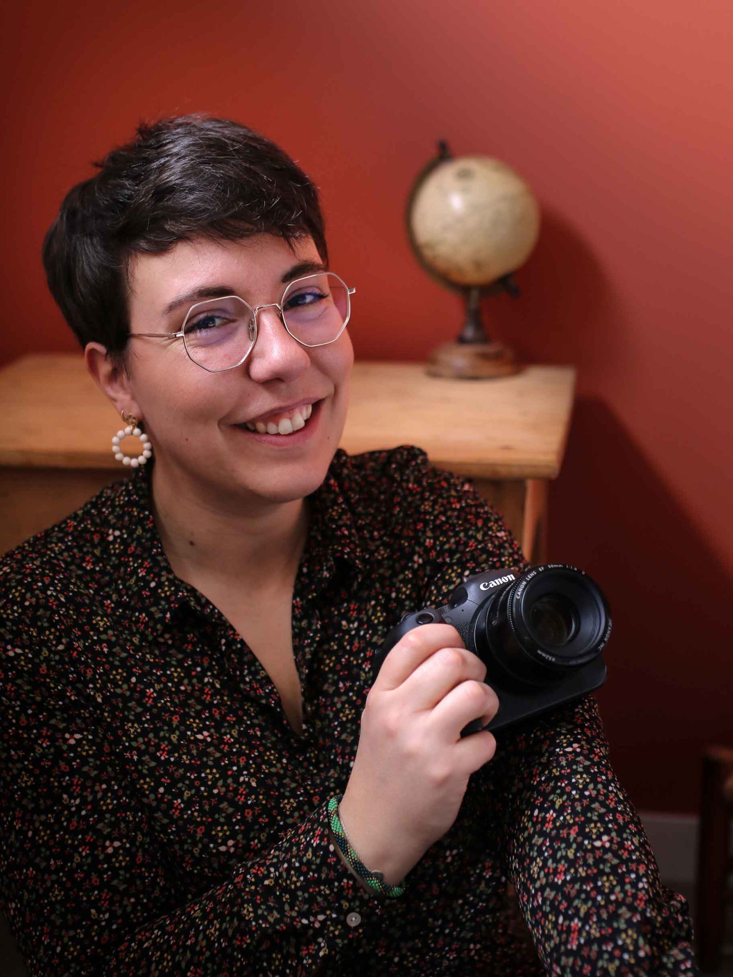 portrait camille dubois photographe tours