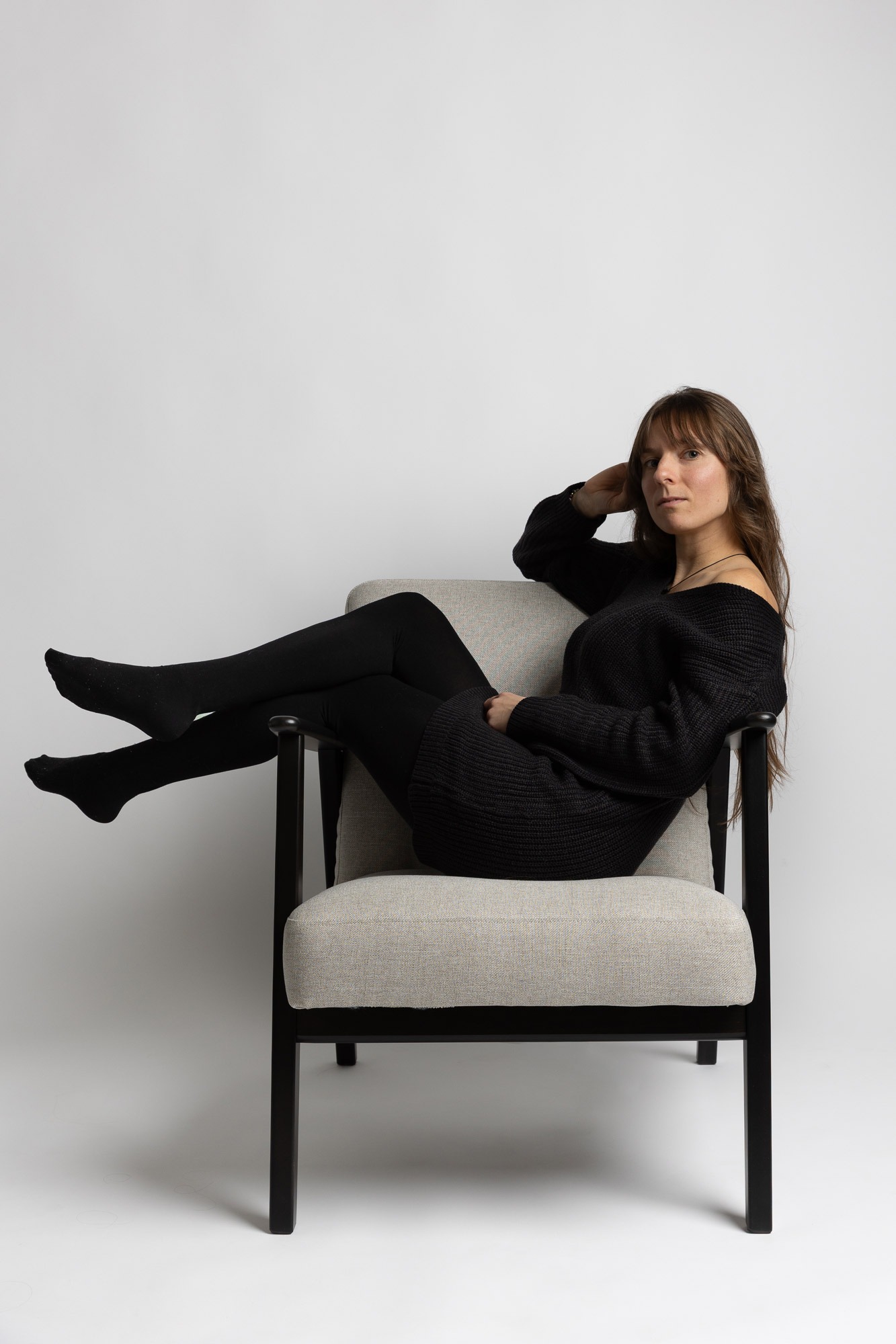 séance portrait individuel au studio photo à Villandry de Camille Dubois
